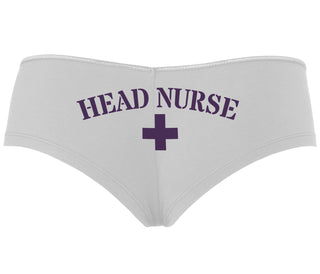 Head Nurse - White Boyshort