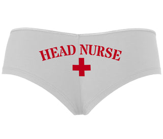 Head Nurse - White Boyshort