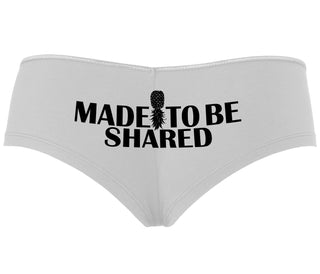 Made To Be Shared - White Boyshort