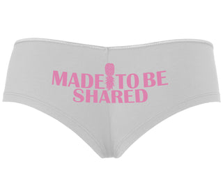 Made To Be Shared - White Boyshort