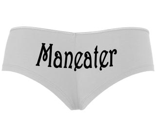 Maneater - White Boyshort