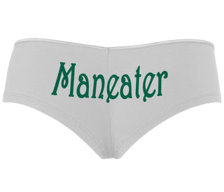 Maneater - White Boyshort