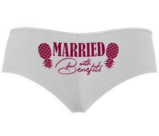 Married With Benefits - White Boyshort