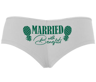 Married With Benefits - White Boyshort