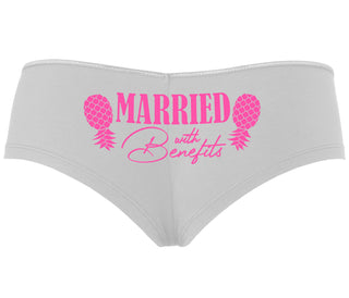 Married With Benefits - White Boyshort