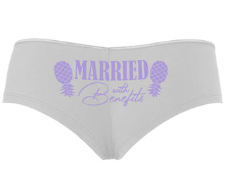 Married With Benefits - White Boyshort