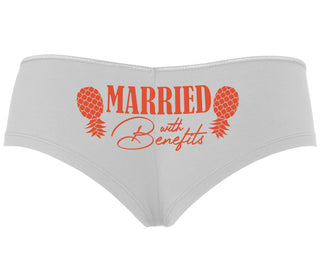 Married With Benefits - White Boyshort