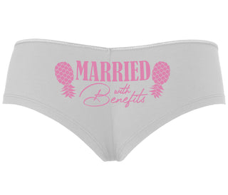 Married With Benefits - White Boyshort