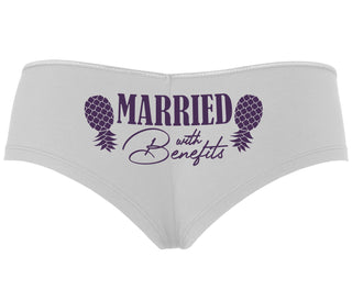 Married With Benefits - White Boyshort