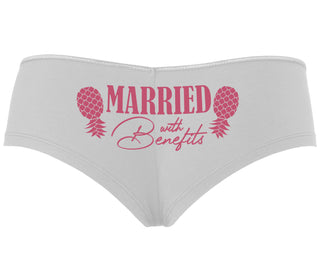 Married With Benefits - White Boyshort