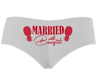Married With Benefits - White Boyshort