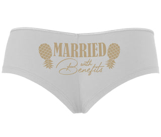 Married With Benefits - White Boyshort