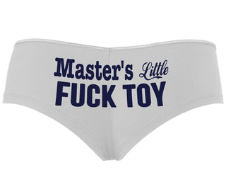 Master's Little Fuck Toy - White Boyshort