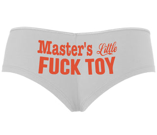 Master's Little Fuck Toy - White Boyshort