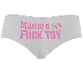 Master's Little Fuck Toy - White Boyshort