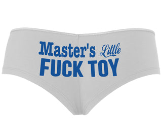 Master's Little Fuck Toy - White Boyshort