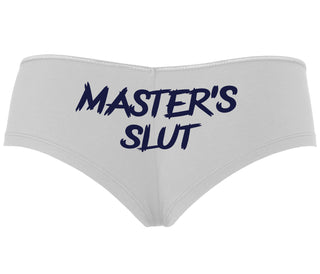 Master's Slut - White Boyshort