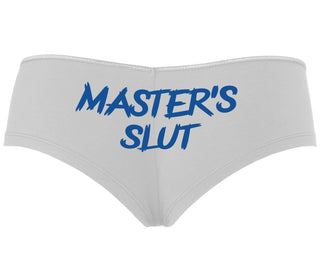 Master's Slut - White Boyshort