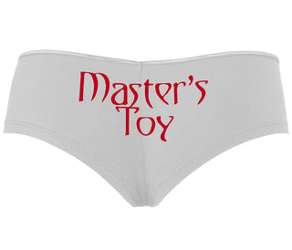 Master's Toy - White Boyshort