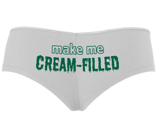 Make Me Cream Filled - White Boyshort