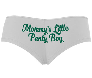 Mommy's Little Panty Boy - White Boyshort