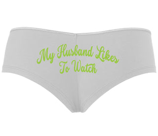 My Husband Likes To Watch - White Boyshort