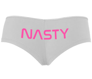 Nasty - White Boyshort