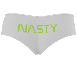 Nasty - White Boyshort