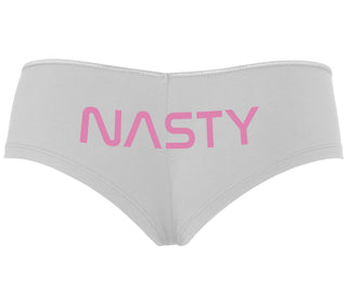 Nasty - White Boyshort