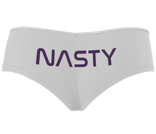 Nasty - White Boyshort