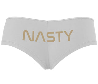 Nasty - White Boyshort