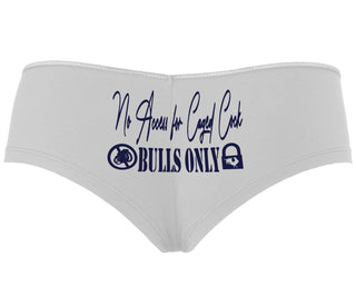 No Caged Cuck Cock - Bulls Only - White Boyshort