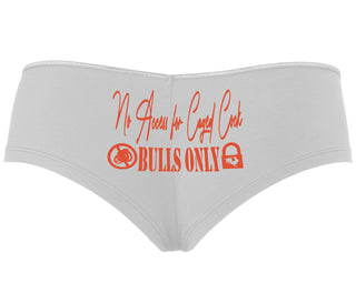 No Caged Cuck Cock - Bulls Only - White Boyshort