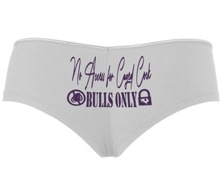 No Caged Cuck Cock - Bulls Only - White Boyshort