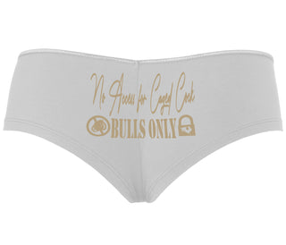 No Caged Cuck Cock - Bulls Only - White Boyshort