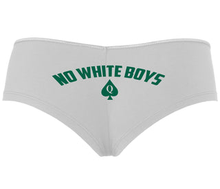 No White Boys - Queen Of Spades - White Boyshort