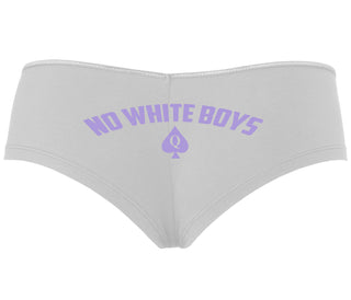 No White Boys - Queen Of Spades - White Boyshort
