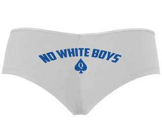No White Boys - Queen Of Spades - White Boyshort