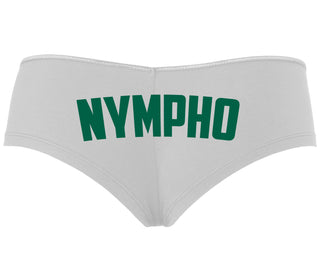 Nympho - White Boyshort