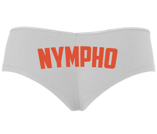 Nympho - White Boyshort