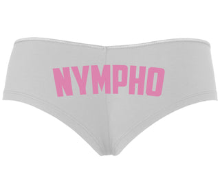 Nympho - White Boyshort