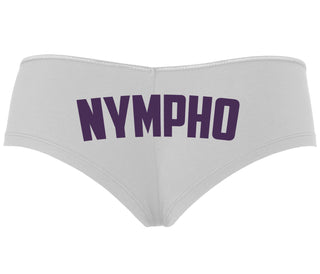 Nympho - White Boyshort