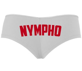 Nympho - White Boyshort