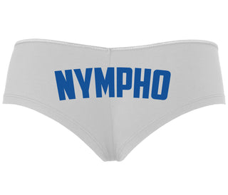 Nympho - White Boyshort