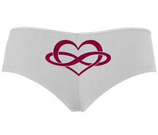 Polyamory Logo - White Boyshort