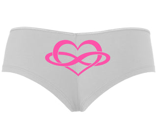 Polyamory Logo - White Boyshort