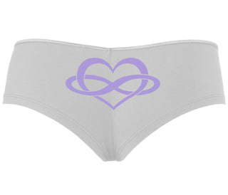 Polyamory Logo - White Boyshort