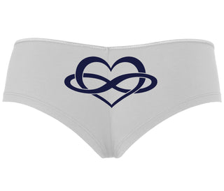 Polyamory Logo - White Boyshort