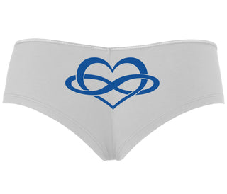 Polyamory Logo - White Boyshort