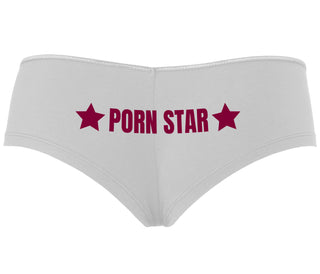 Porn Star - White Boyshort